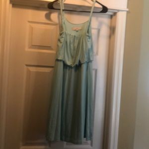 Ann Taylor Loft robins egg blue sundress.